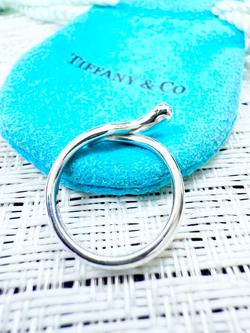 ティファニー 指輪　10号 ティアドロップ エルサ・ペレッティ　リング 研磨済