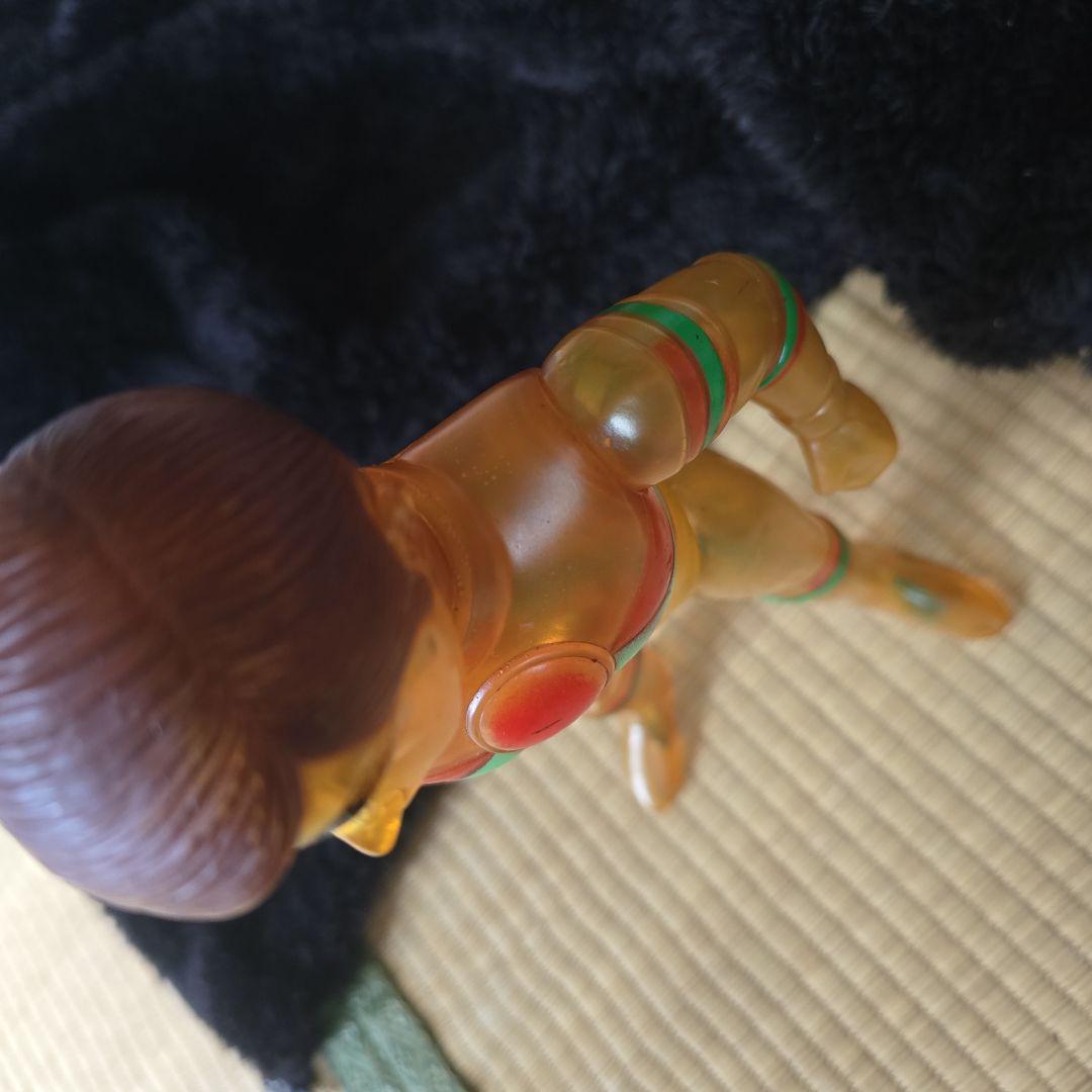 激レア　ブルマァク製　トリプルファイター　特大ソフビ　当時もの　昭和　希少