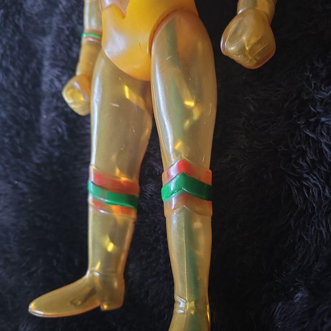 激レア　ブルマァク製　トリプルファイター　特大ソフビ　当時もの　昭和　希少