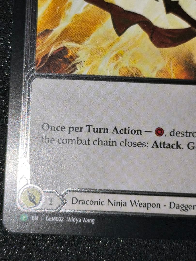 Kunai of Retribution 報復のクナイ CF