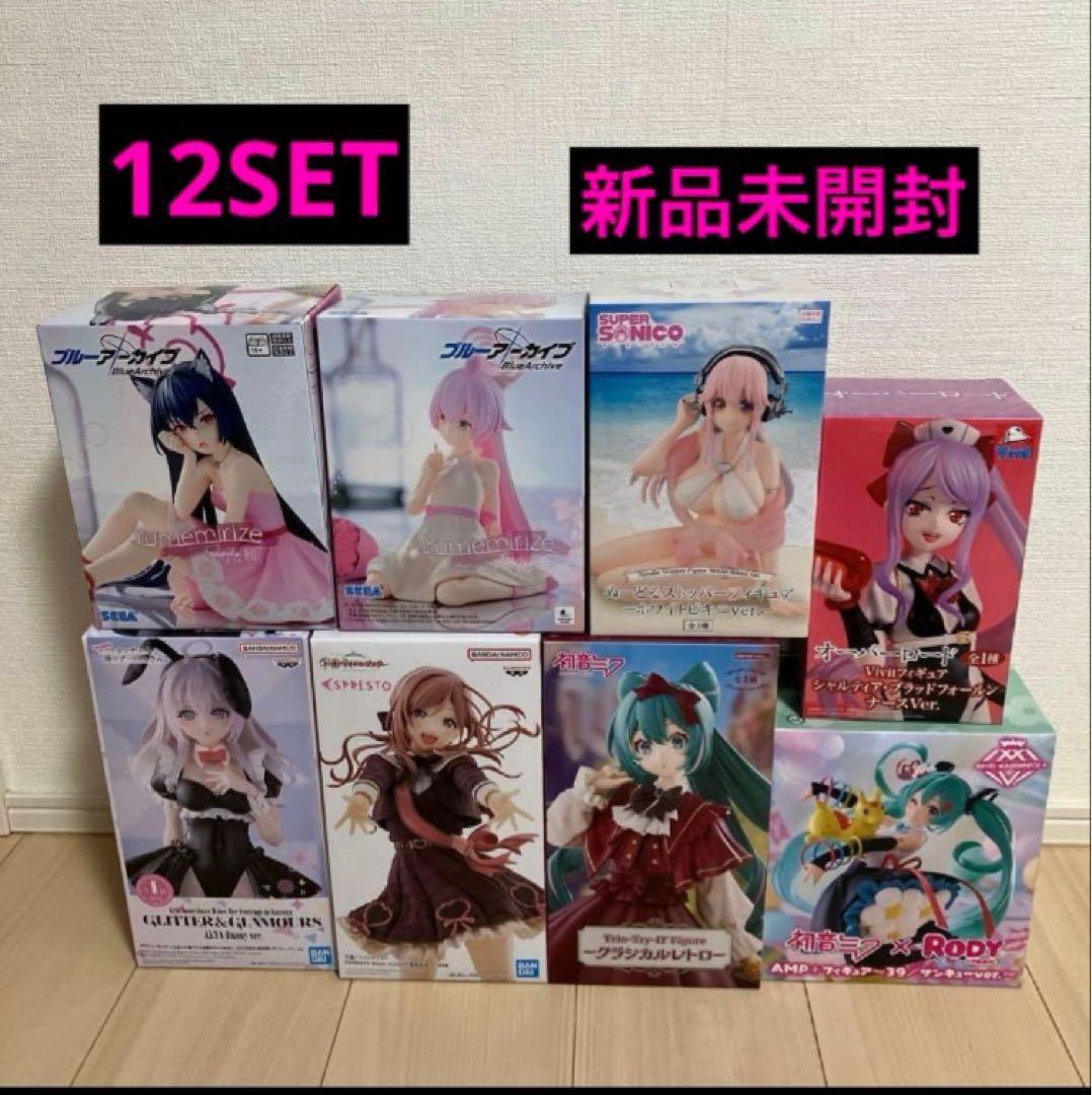 新品未開封〗プライズフィギュア12点!ジャンプ系+美少女フィギュア