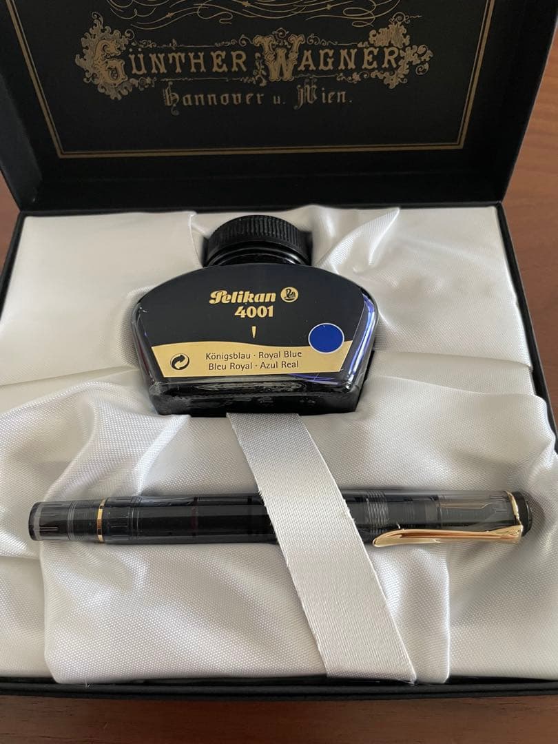 Pelikan M200 スケルトン 万年筆 インクセット