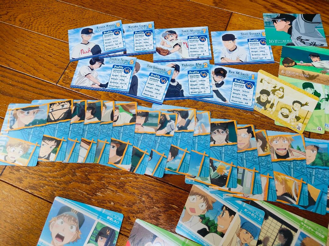 アニメ マンガ 野球 おおきく振りかぶって トレカ カード 76枚