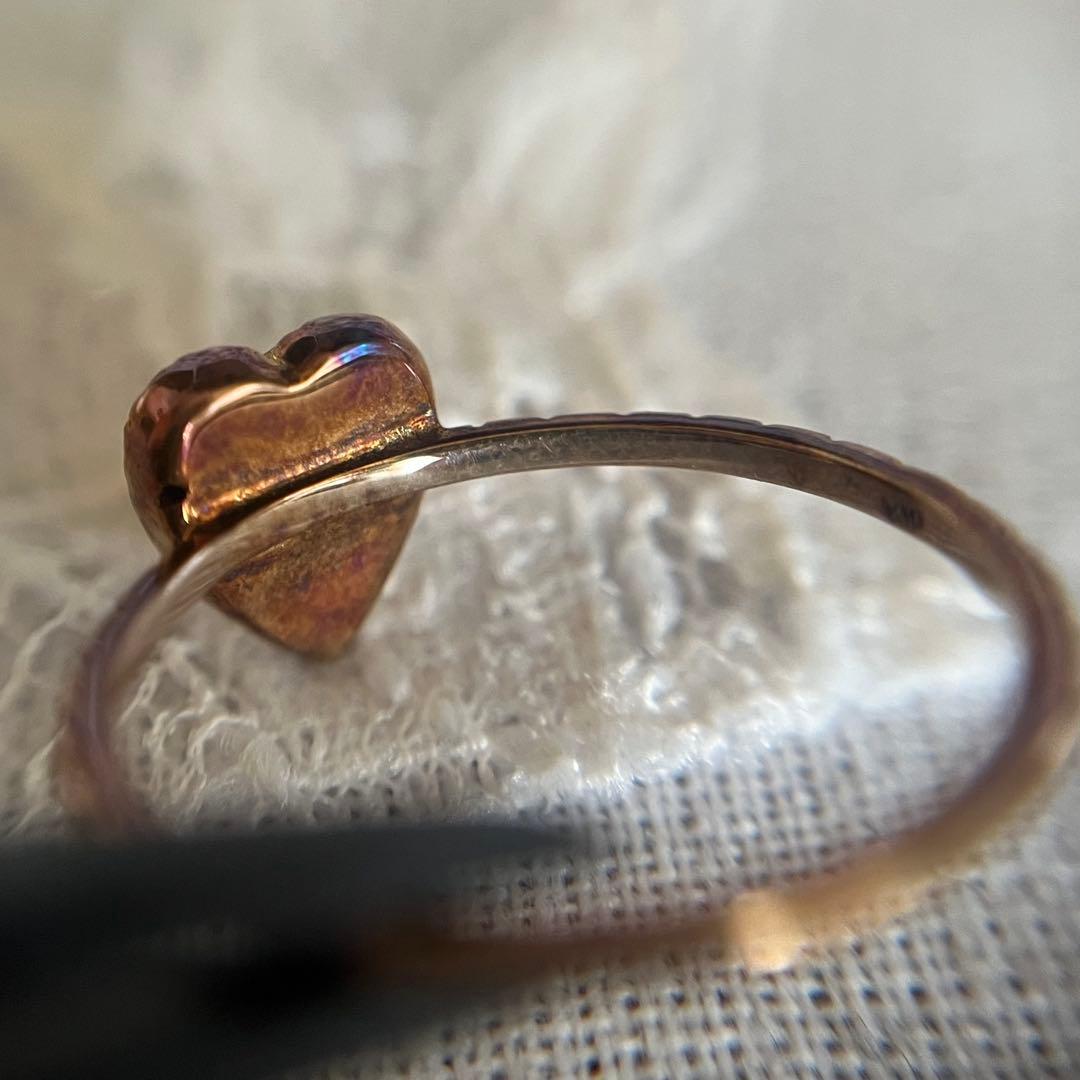 キュイキュイ　ダイアモンド　ハートリング　訳あり