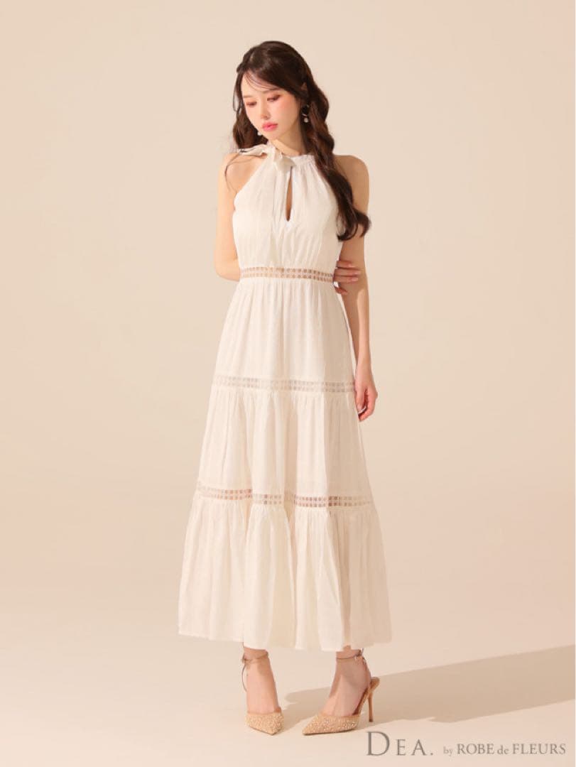 DE3479 4318ディアバイローブドフルールSuga エルケイ　キャバドレス