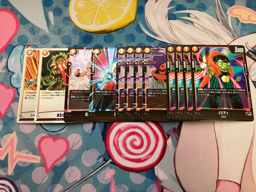 魔人ブウ デッキ+パーツ ドラゴンボールフュージョンワールド