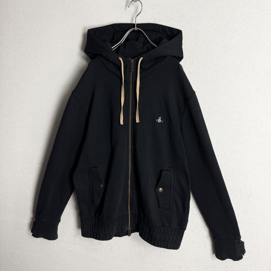 【大人気☆オーブ刺繍☆インポート】ヴィヴィアンウエストウッド フルジップパーカー