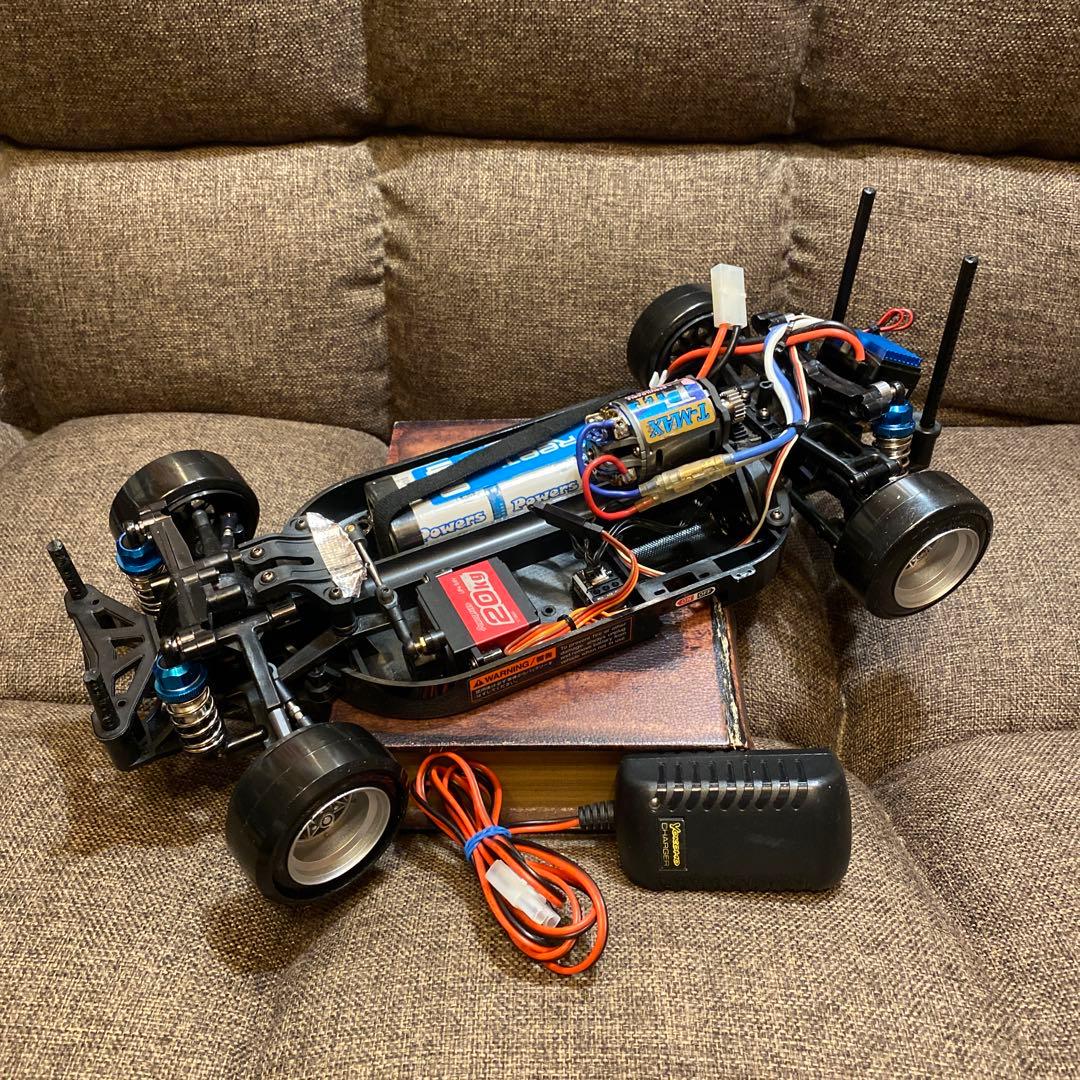 c*y様 美品　タミヤTT-01改　MRCコンバ・二駆化　ドリフト　改造多数