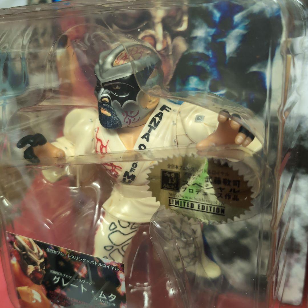 グレート・ムタ リミテッドエディション他ＨＡＯサインカード付きフィギュア武藤敬司