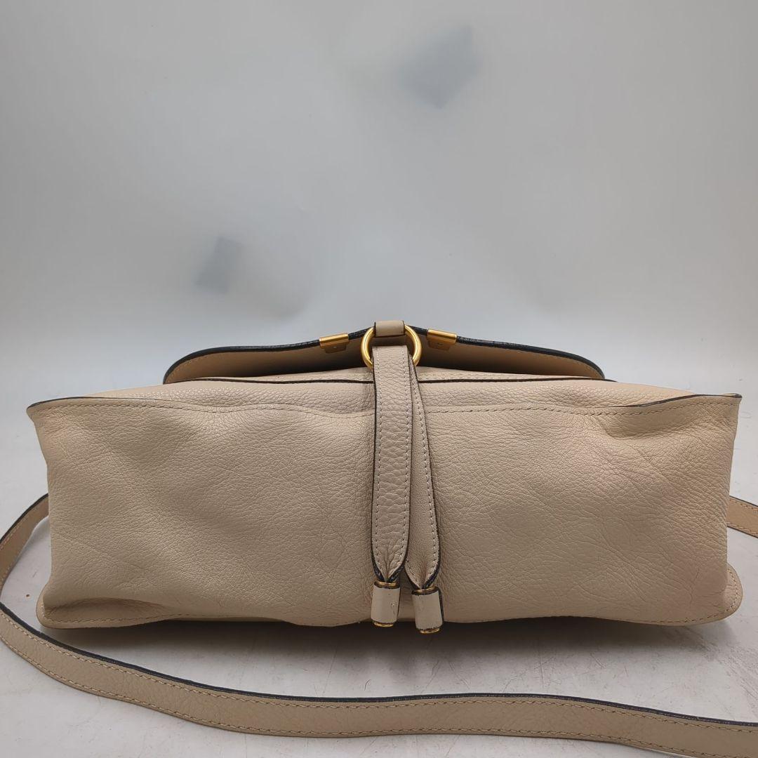 クロエ　マーシー　MARCIE レザー　トート　ハンドバッグ　ベージュ　2way