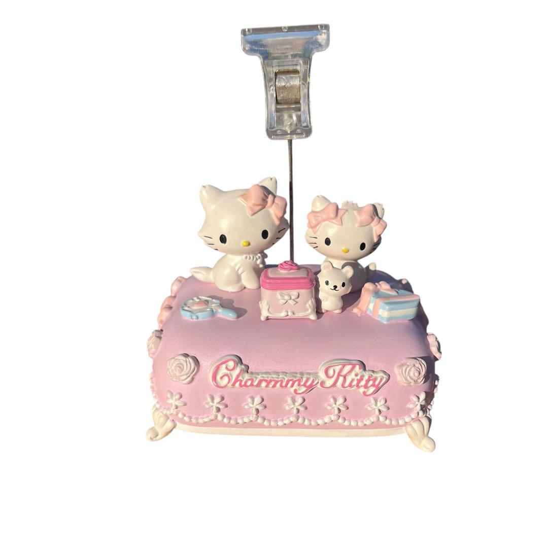 希少　チャーミーキティ　メモスタンド　サンリオ