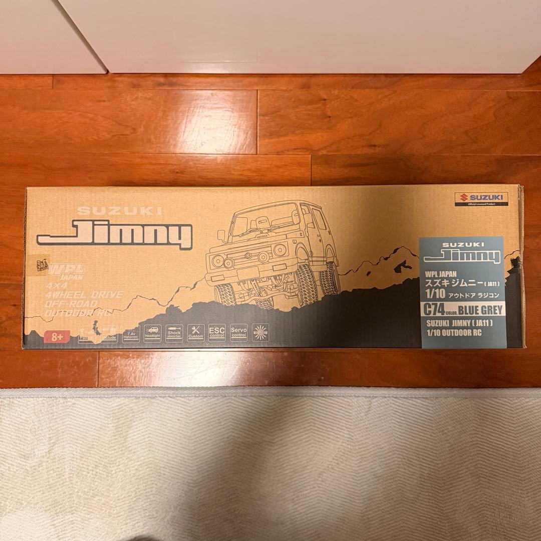 WPL JAPANスズキ ジムニー〔JA11〕 C74 ブルーグレー