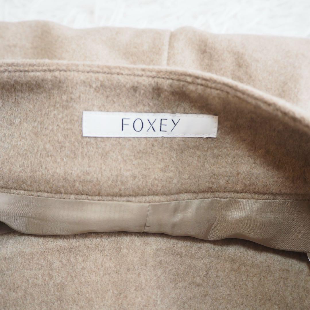 新品タグ付き フォクシー カシミヤ100% ワイドハーフパンツ ガウチョ 近年