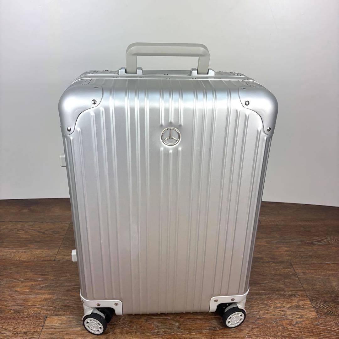 メルセデスベンツ32L アルミスーツケース《美品》機内持込みサイズ TSAロック