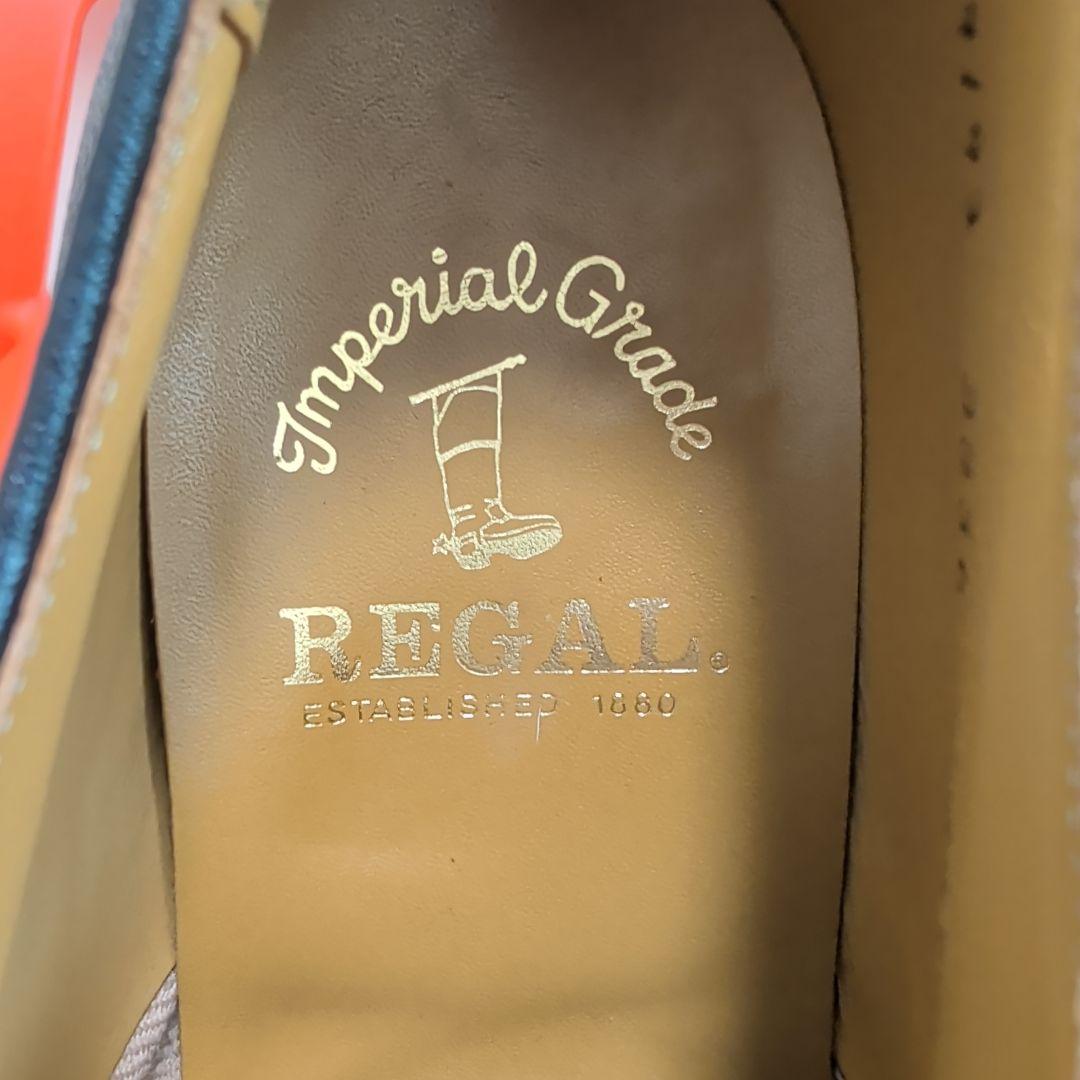 REGAL リーガル プレーントゥ 2236NA 黒 ブラック 24ハーフ