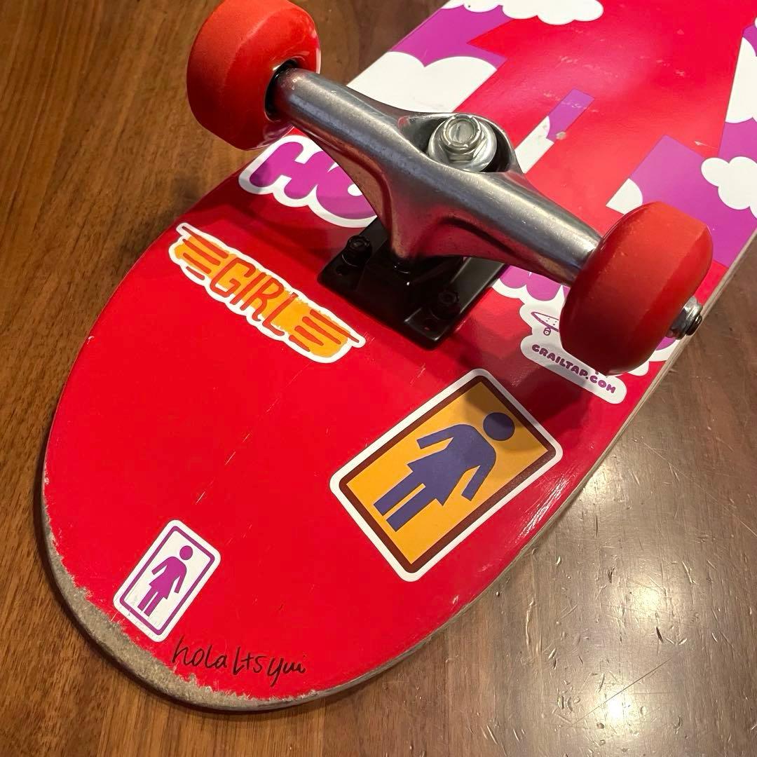 GIRL ガール　スケートボード　スケボー　コンプリート　中古スケートボード