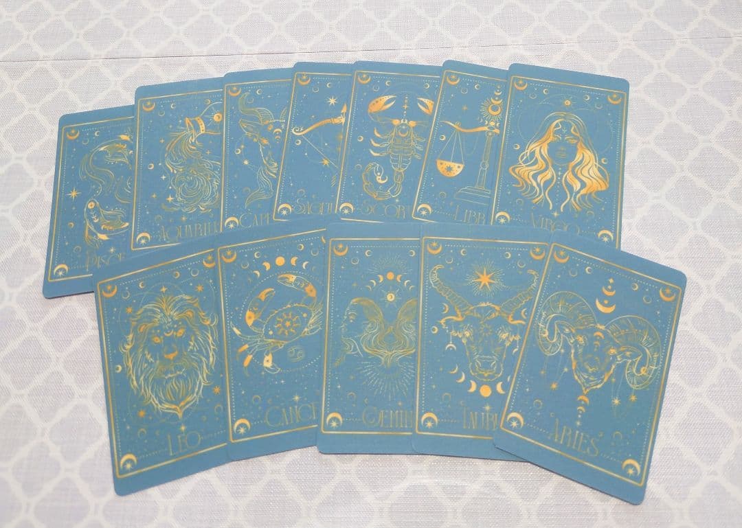 Ｏ宮　星座リフィル＆スクラッチ　タロットスクラッチ