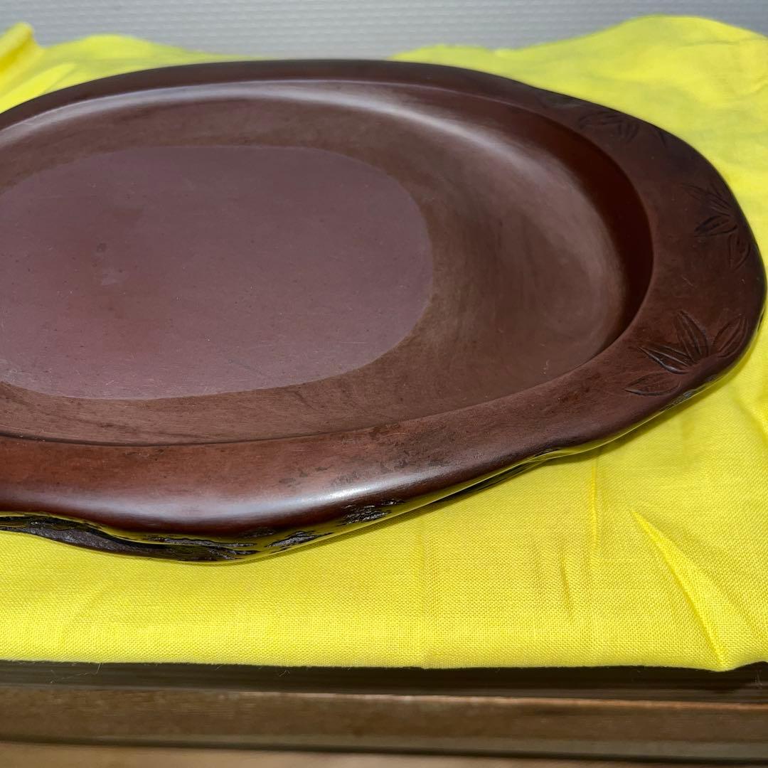 ⭕️希少 宮崎県 紅渓石硯 自然硯 二代目 羊堂 相馬羊