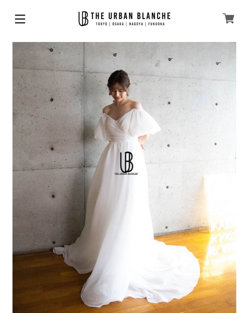 【THE URBAN BLANCHE】パンプキンドレスSサイズ