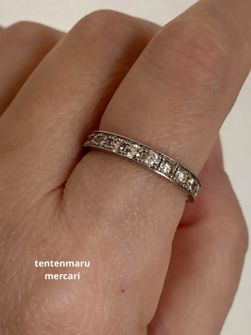 ♡*♡様 pt900 ☆ 1.00ct ダイヤモンドフルエタニティリング