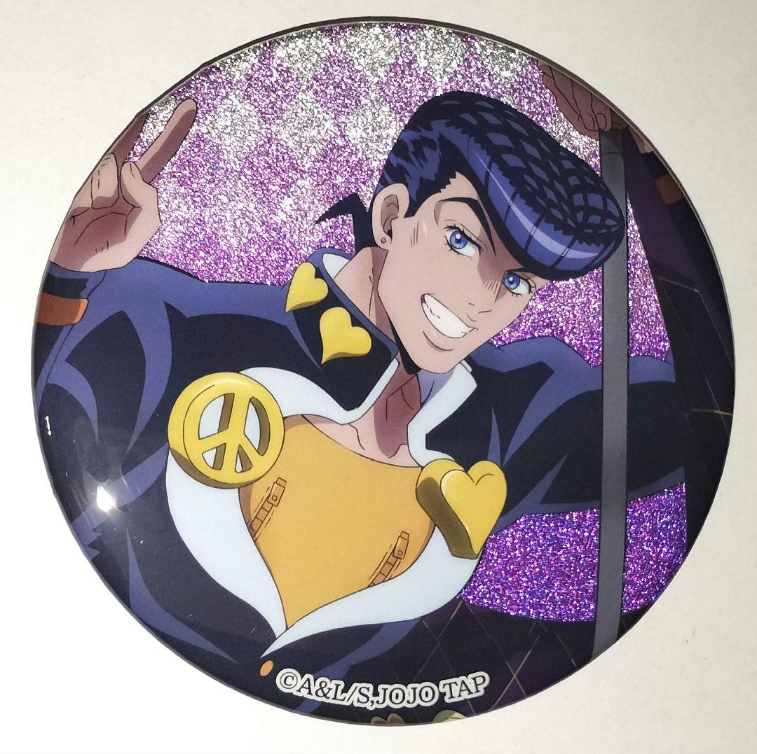ジョジョ 東方仗助 グリッター缶バッジ ジョジョワールドQ - メルカリ
