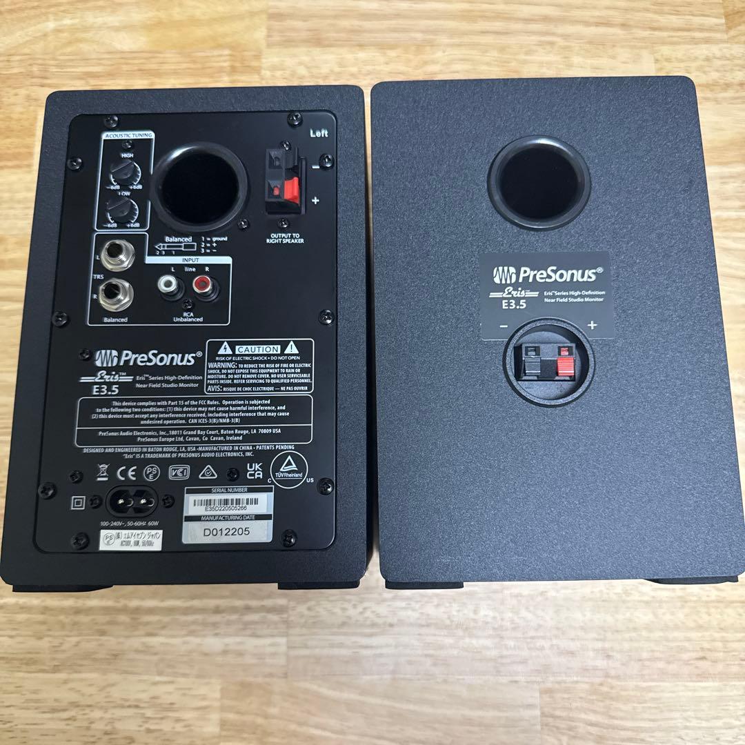 配信機器・PA機器・レコーディング機器 PreSonus Eris E3.5