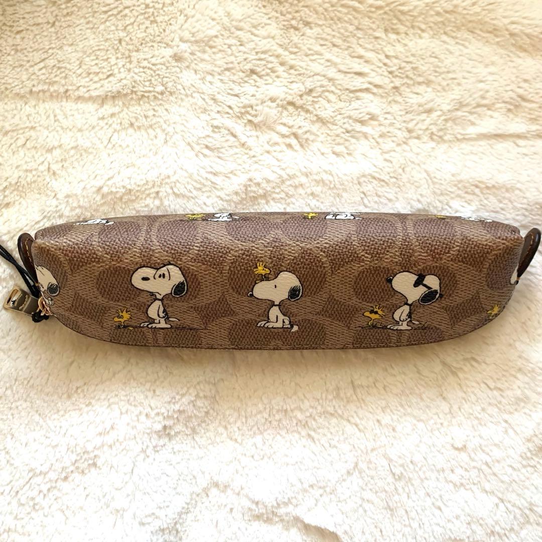 COACH X PEANUTS】ペンケース スヌーピー COACH X PEANUTS】ペンケース