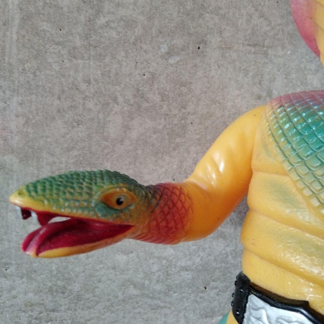 当時物昭和レトロ仮面ライダーコブラ男ビッグサイズソフビ