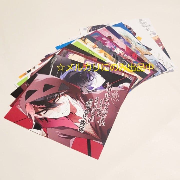 非売品】 殺戮の天使 特典 19点セット ミニ色紙カード ザック レイ