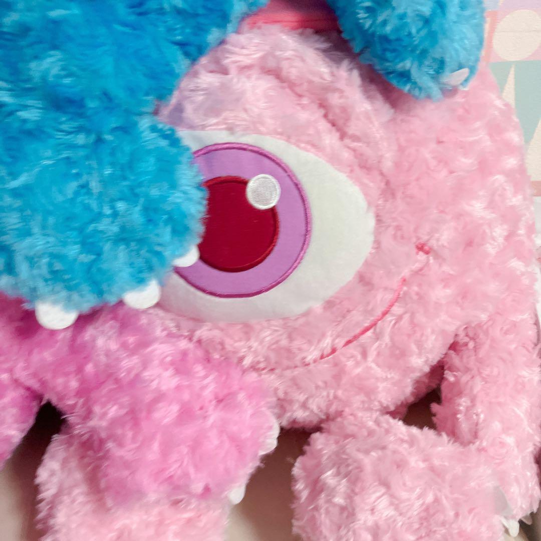 マイクワゾウスキー　ピクサー　モンスターズインク　ぬいぐるみ　レア　ネオンカラー