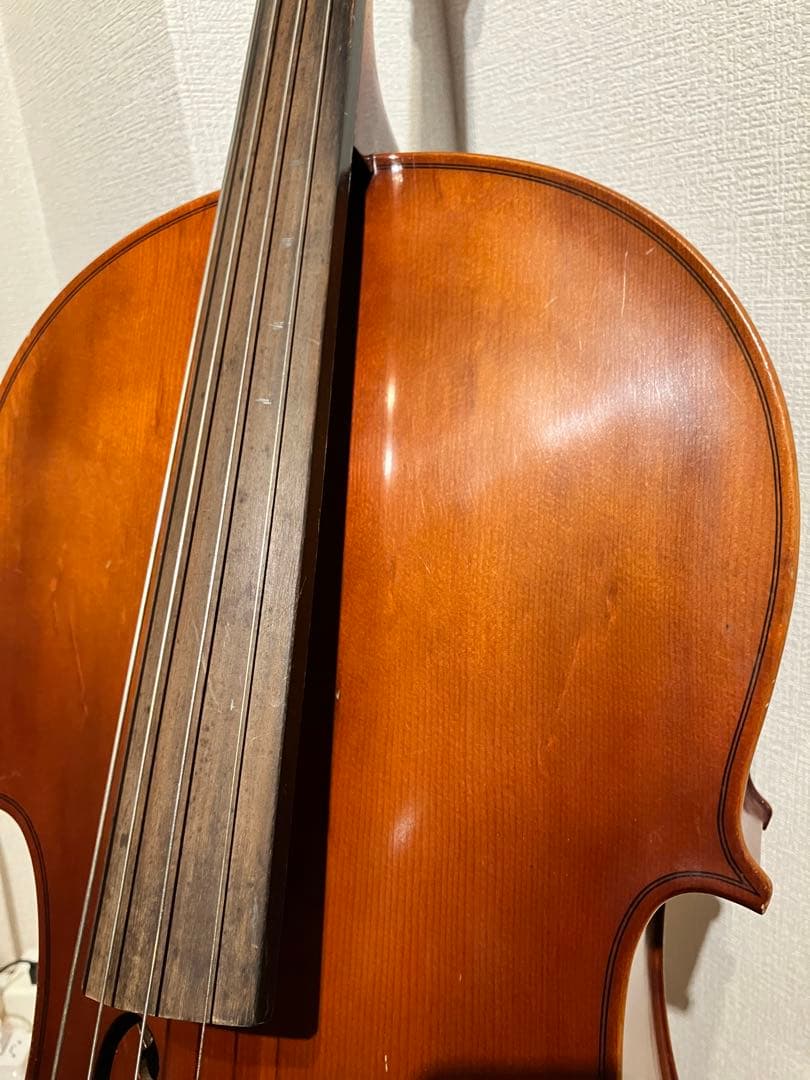 スズキチェロcello No72 4/4 1980年製造もうすぐモダンチェロ