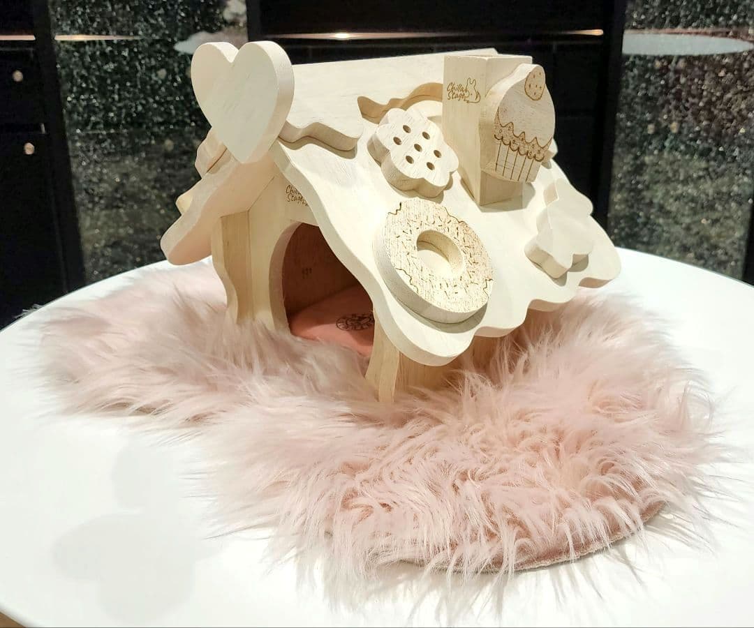 チンチラ ハウス 小動物 お菓子の家 えんとつハウス ロイヤルチンチラ