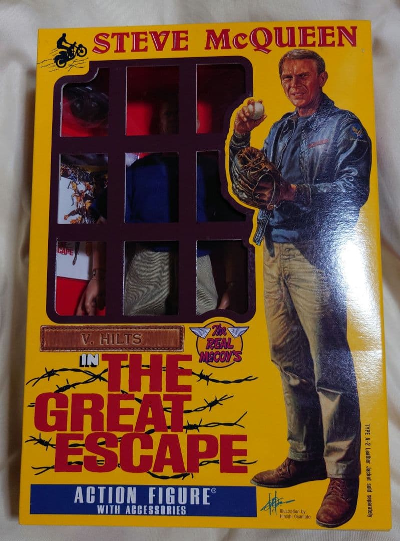 リアルマッコイズ 【スティーブマックイーン大脱走】当時物　外箱開封