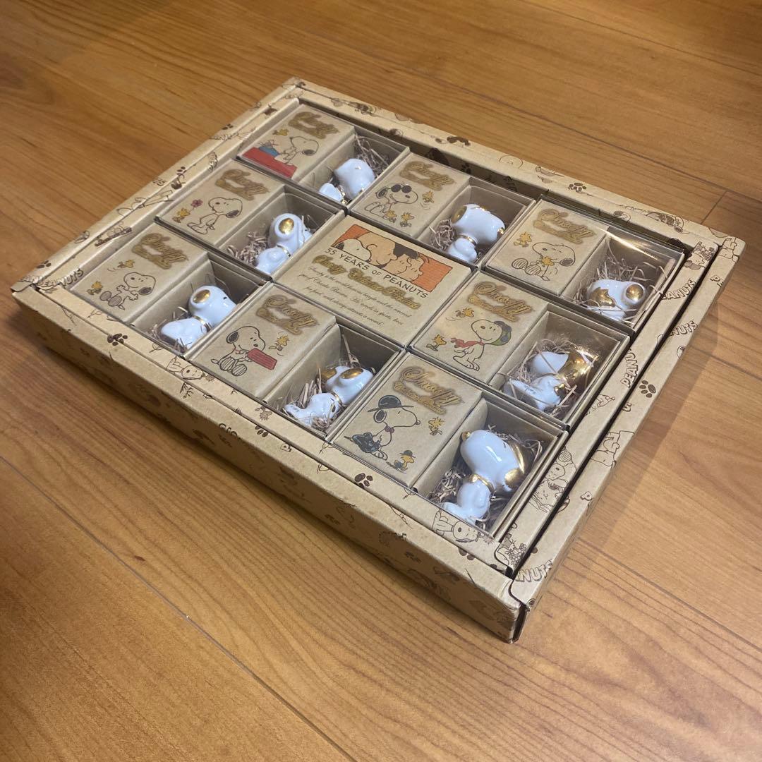 スヌーピー 陶器 ミニチュア レア 8点セット