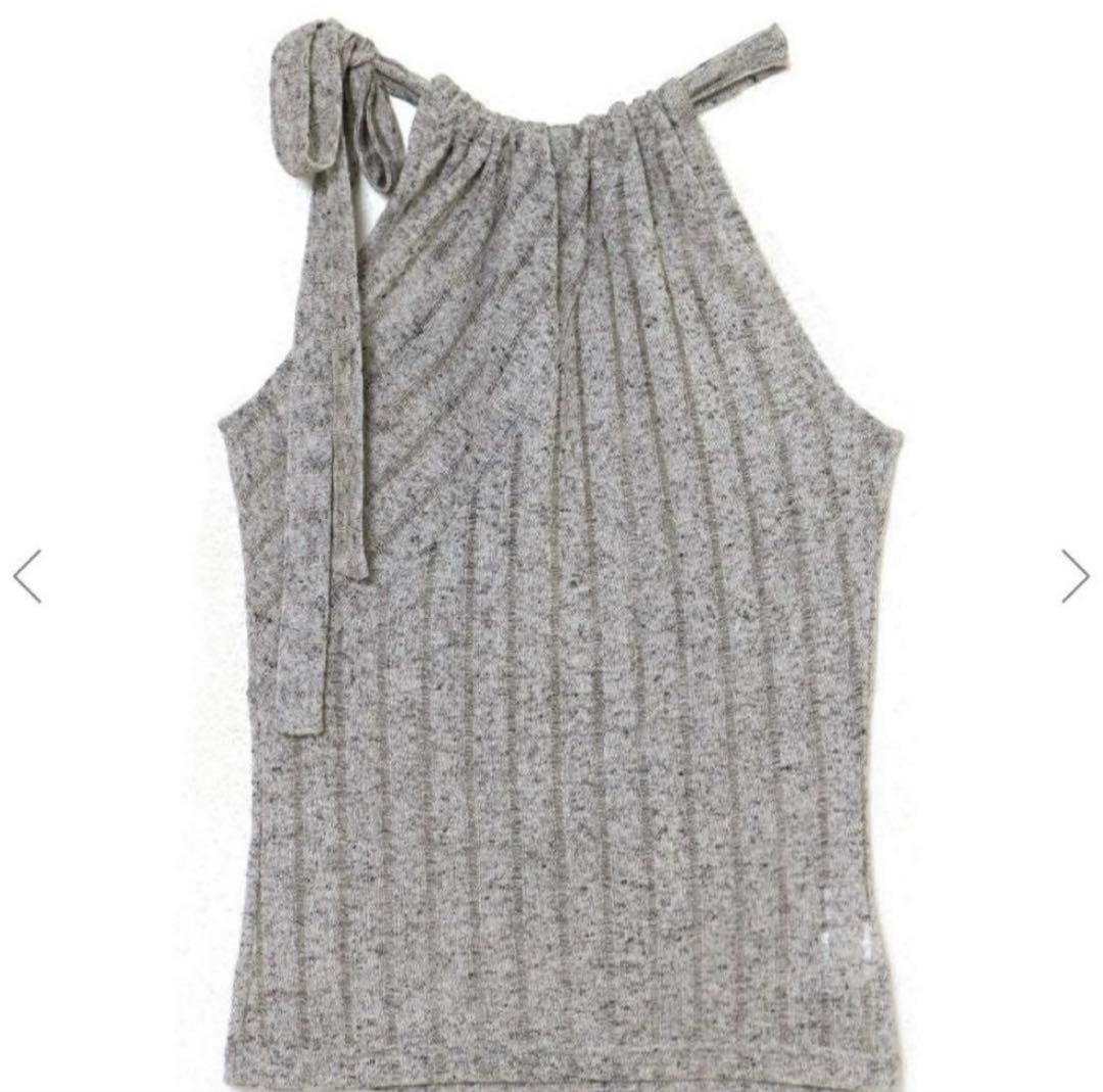 トップス meltthelady neck ribbon tops