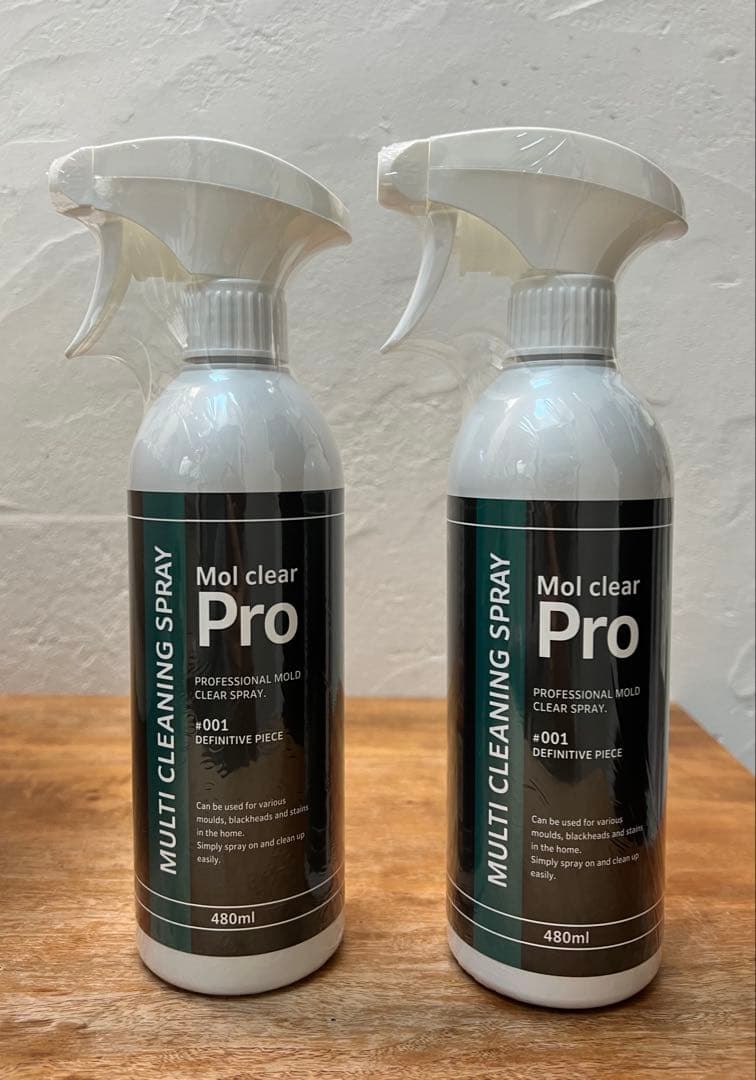 新品】Mol clear Pro モルクリアプロ カビ取り用洗浄剤 480ml モル