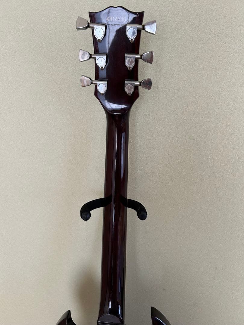 GRECO SGタイプ エレキギター ワインレッド ソフトケース付き