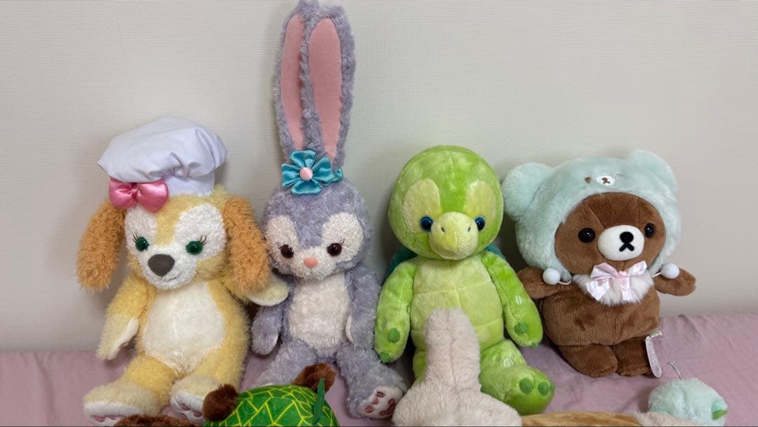 ぬいぐるみセット ダッフィー シェリーメイ リラックマなど