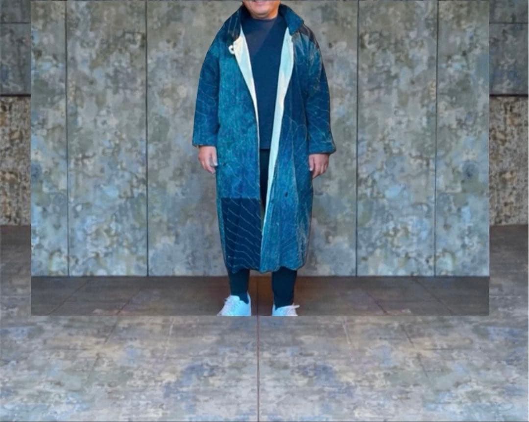 襤褸　古布　刺し子