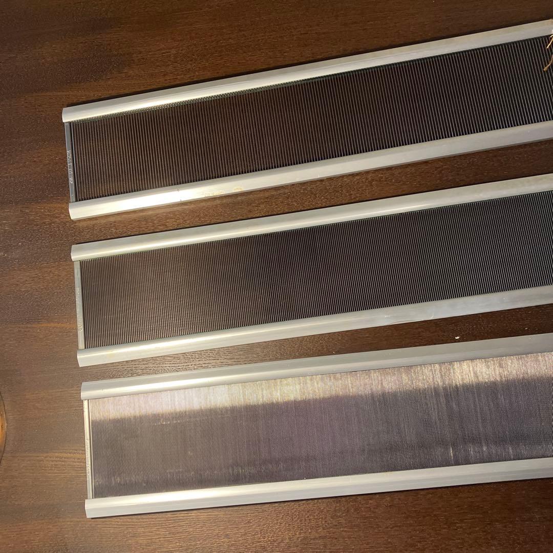 機織り道具　筬(織巾135センチ)3本セット　ステンレス