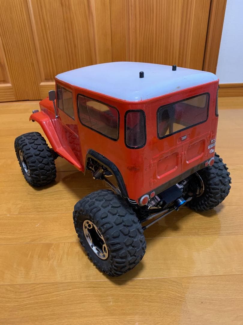 タミヤ CR-01 ランドクルーザー フルオプション 4WS メカ 2ボディ
