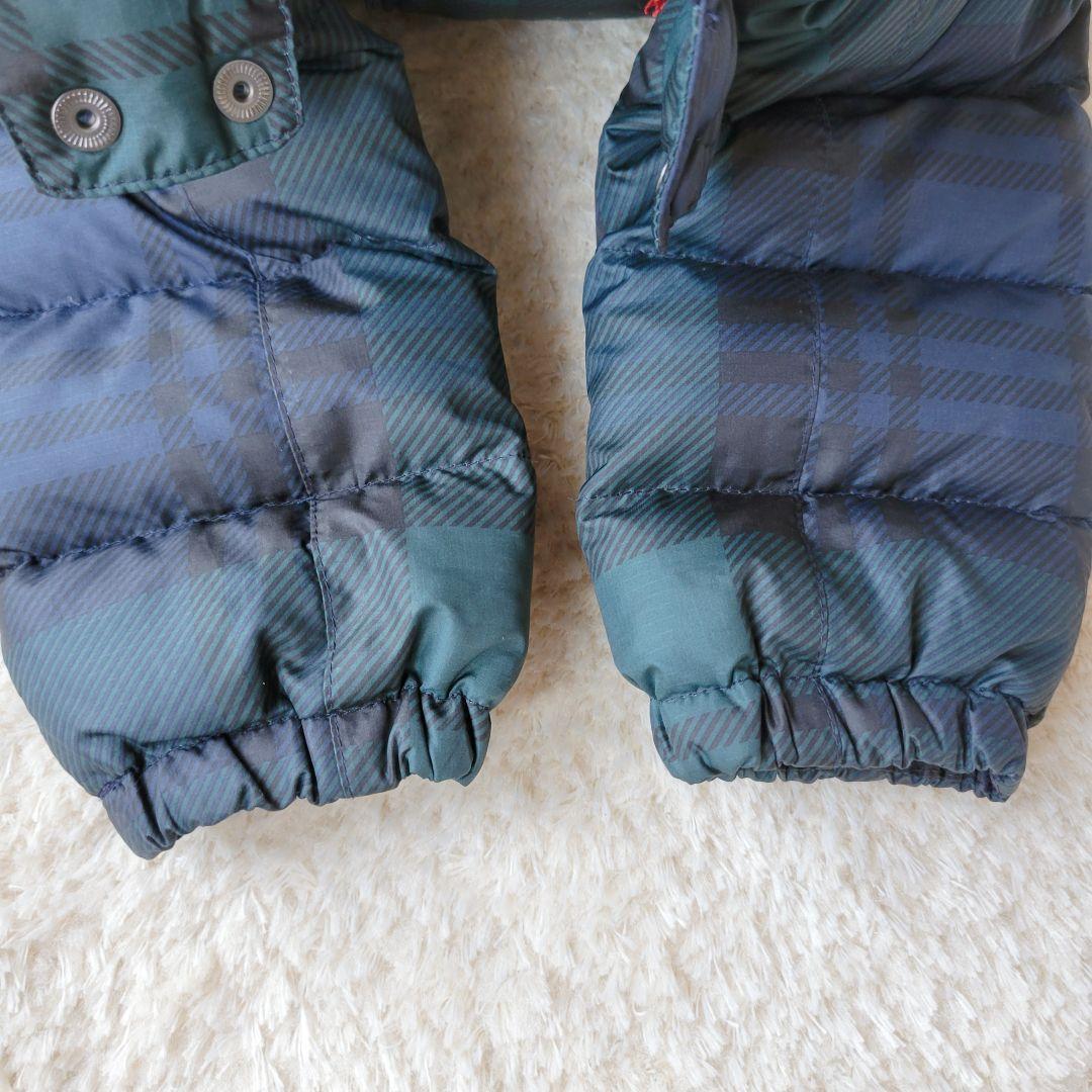 極美品✨️ ラルフローレン ダウンジャケット 90cm グリーン チェック