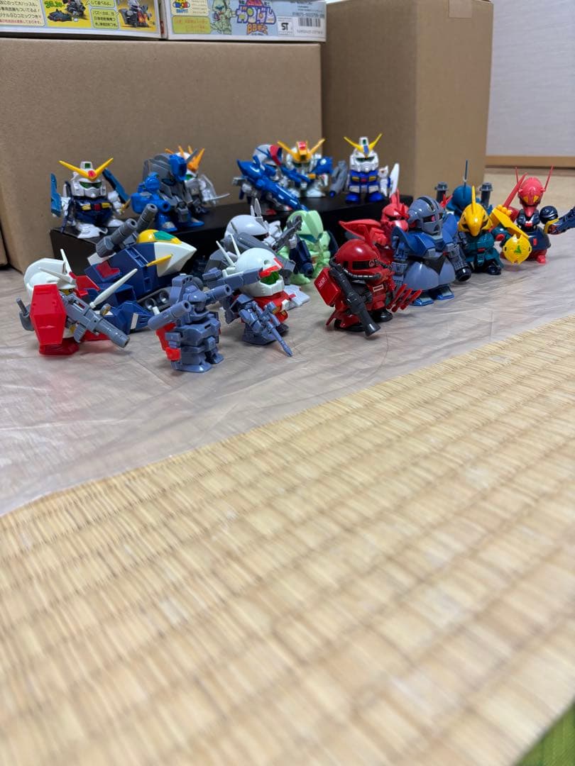 完成品 昭和BB戦士 SDガンダム 16体まとめ売り 箱、説明書、ランナー等あり