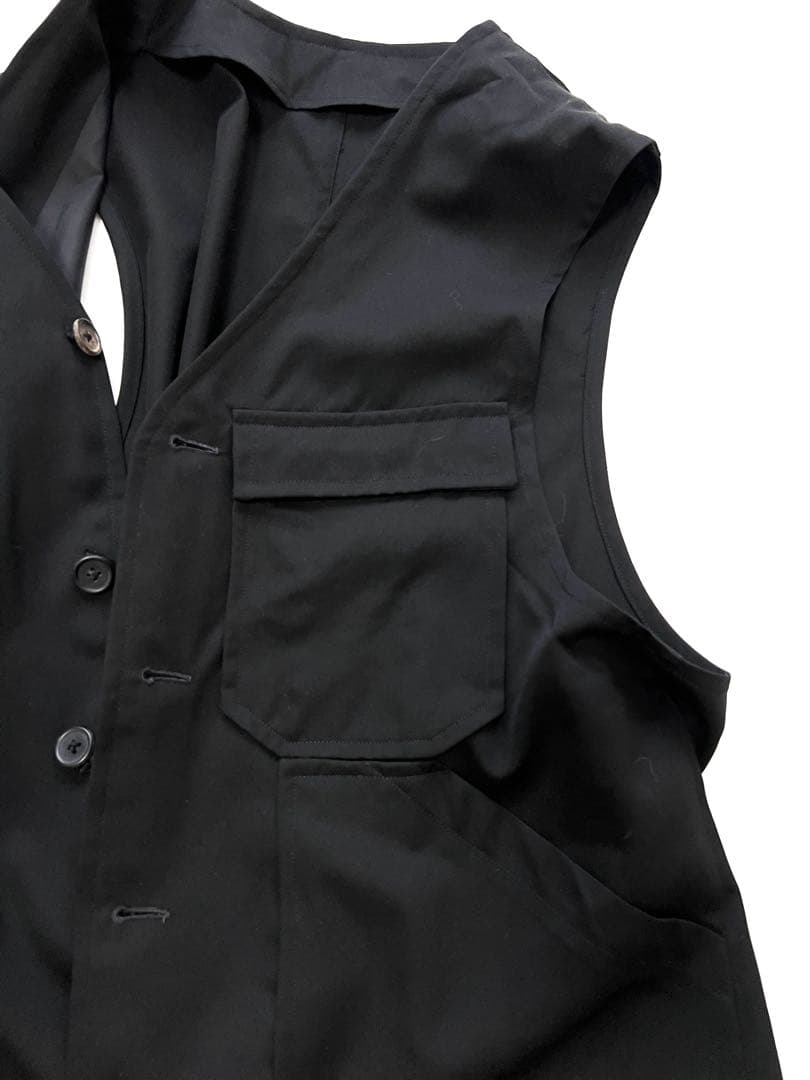 ヨウジヤマモトプールオム vintage ジレ ベスト パンツ セットアップ