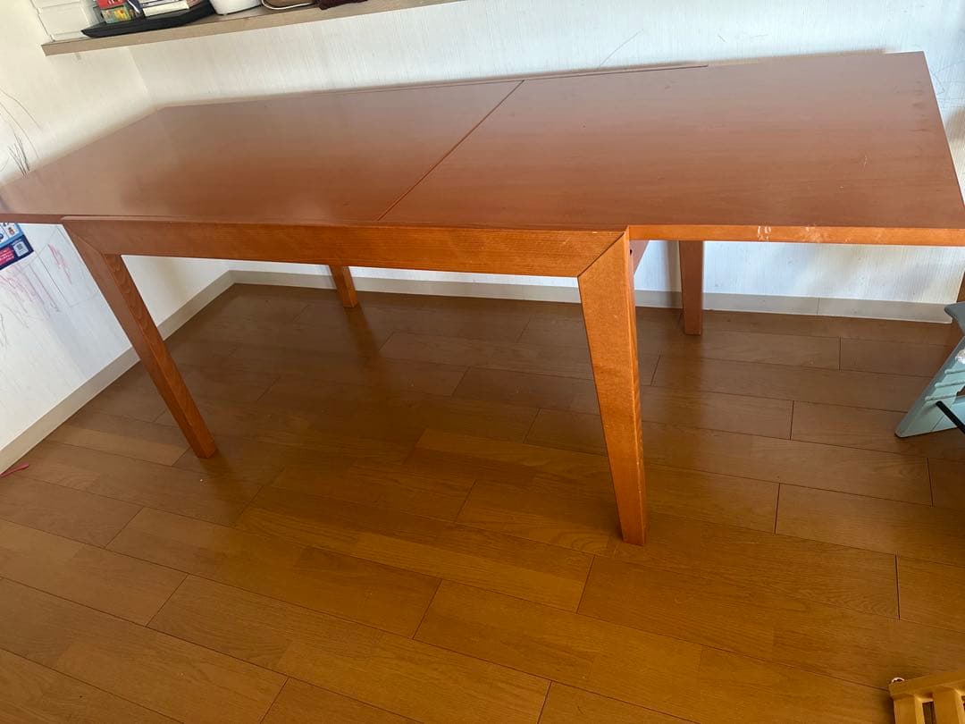 カリガリス 拡張テーブル ブラウン