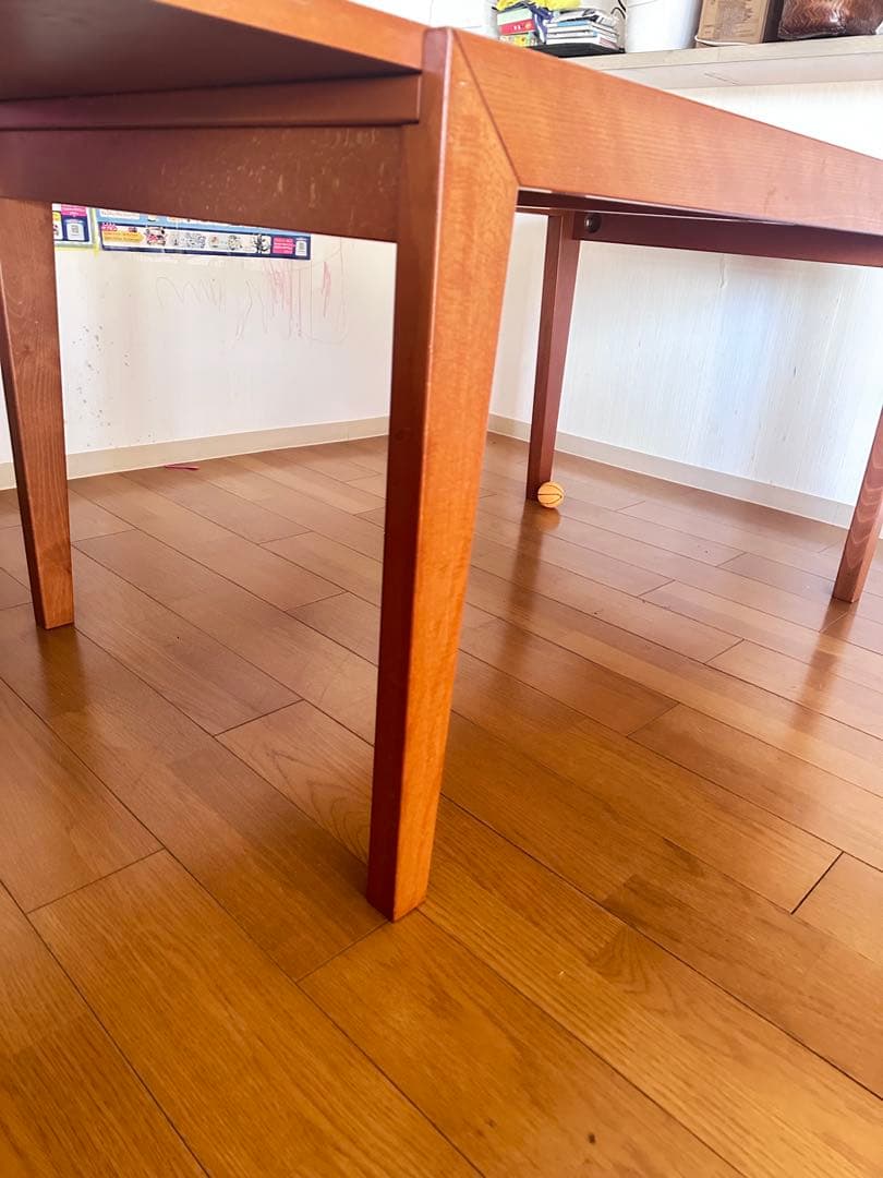 カリガリス 拡張テーブル ブラウン