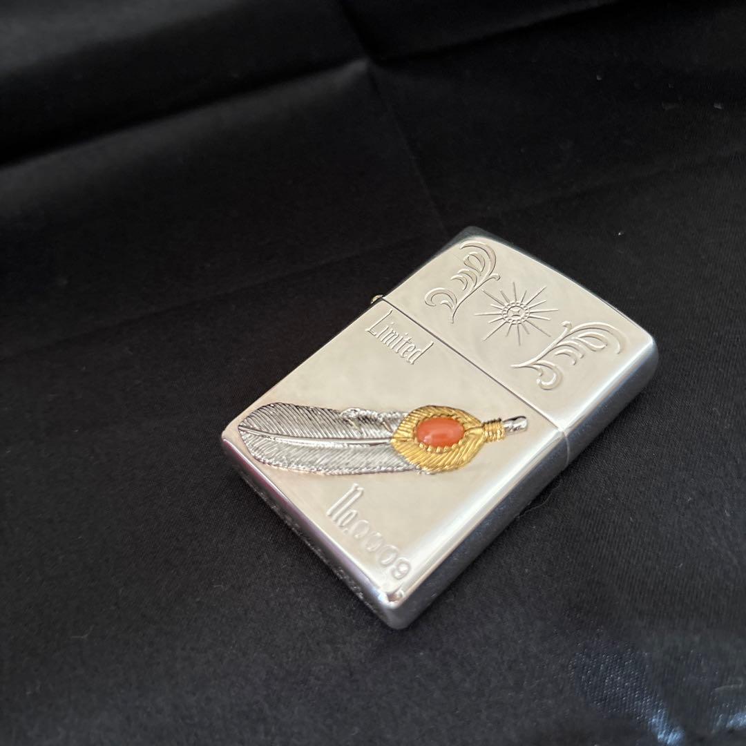 ZIPPO オリジナルチョーカーコーラル付き限定品NO.0009