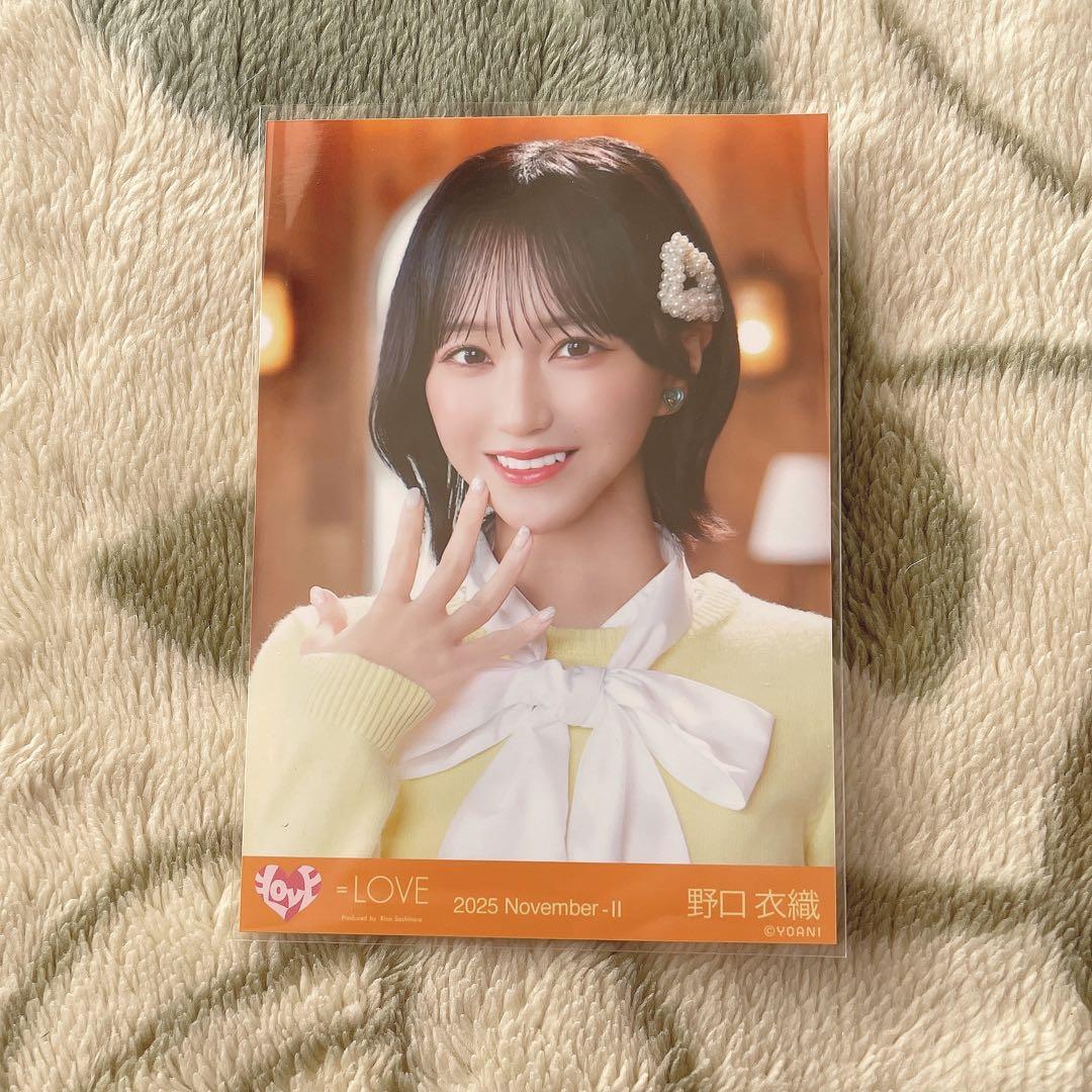 LOVE イコラブ 野口衣織 木漏れ日メゾフォルテ 生写真 - メルカリ