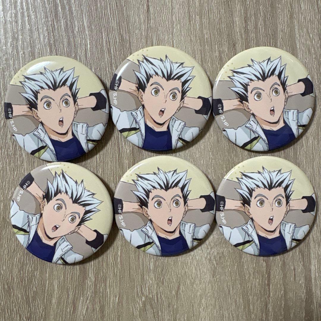 ジャンプフェスタ ハイキュー 2024 TOHO 缶バッジ 木兎光太郎 梟谷学園