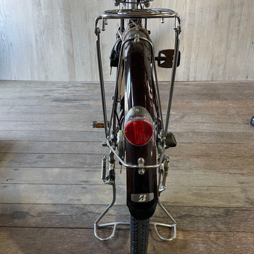 ブリヂストン 電動アシスト自転車 フロンティア 24インチ ブラウン